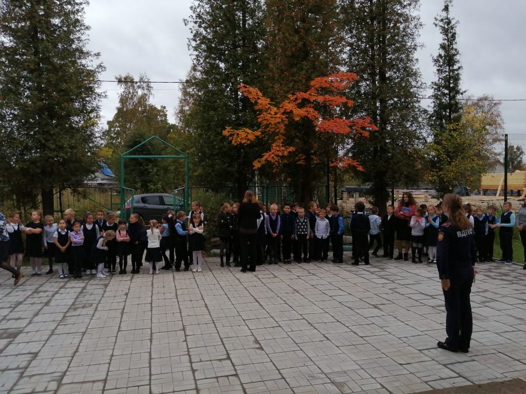 Тренировочная эвакуация прошла в Саблинской школе (Тосненский района