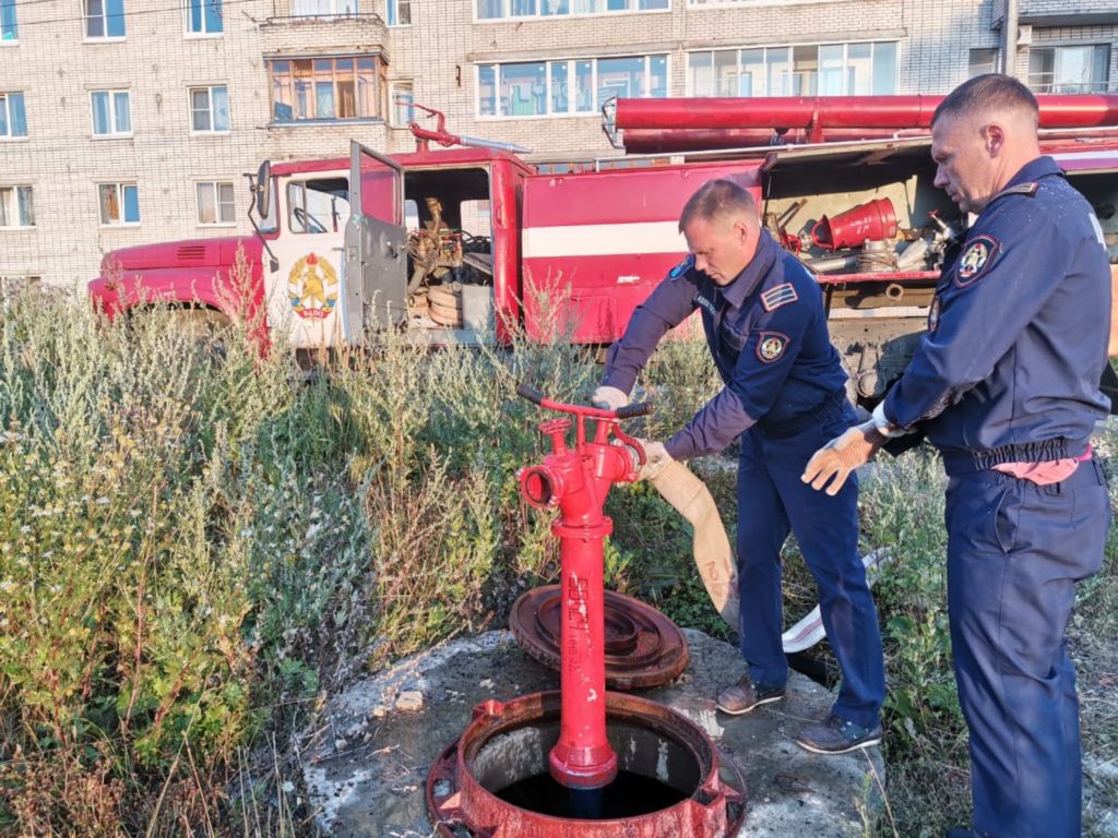 Пожарные гидранты Форносовского поселения под контролем добровольцев  (Тосненский район) - Ленинградское областное отделение ВДПО